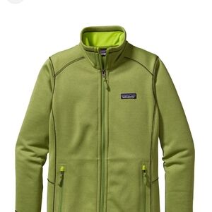 Patagonia Light Green Zip-Up